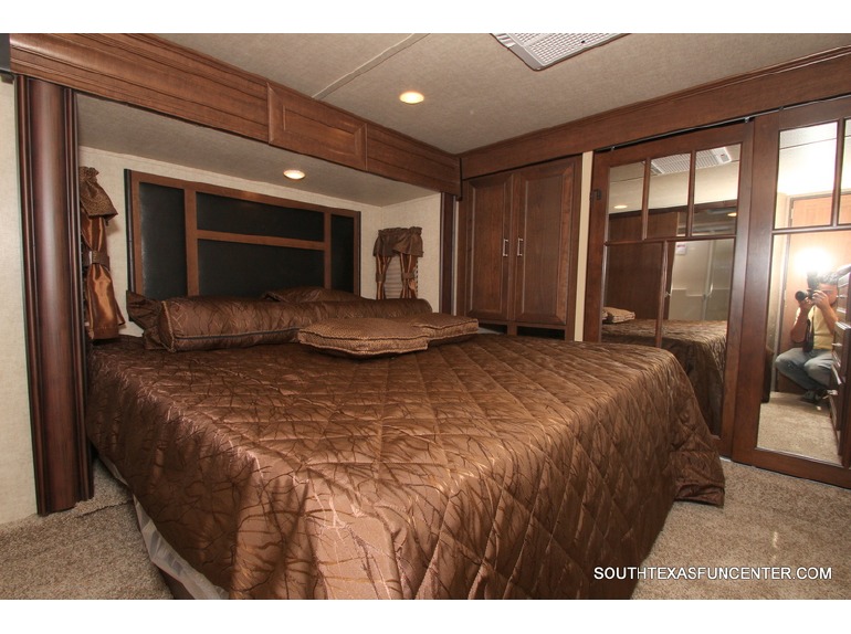 Master bedroom with king size bed